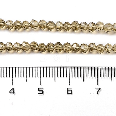 Transparent Glass Beads Strands EGLA-A035-T3mm-D16-1