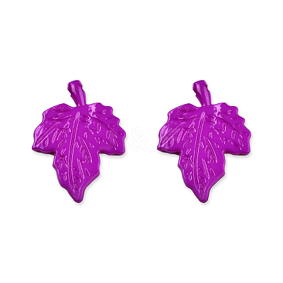 Opaque Acrylic Pendants MACR-N013-071-1