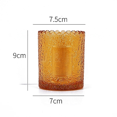 Glass Candle Cups PW-WG49313-02-1