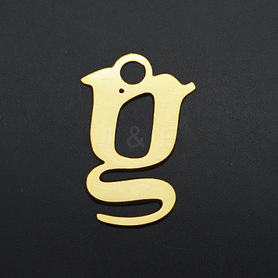 201 Stainless Steel Charms STAS-S105-JA570-Y-1