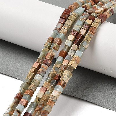Natural Shoushan Stone Beads Strands G-H087-F01-01-1