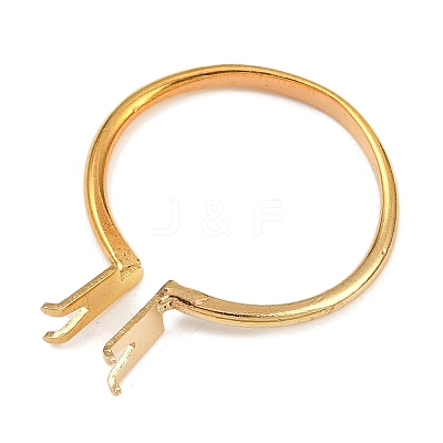 Aluminium Alloy Finger Rings Components FIND-WH0111-275A-G-1