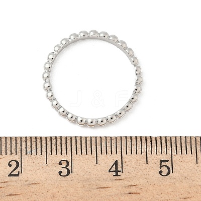 925 Streling Silver Plain Band Rings RJEW-P164-01B-P-1