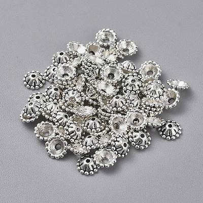 Tibetan Silver Bead Caps LS-AA131-1