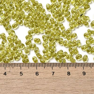 Baking Paint Glass Seed Beads SEED-K009-03B-05-1