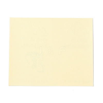 Rectangle Present Stickers DIY-B041-06B-1