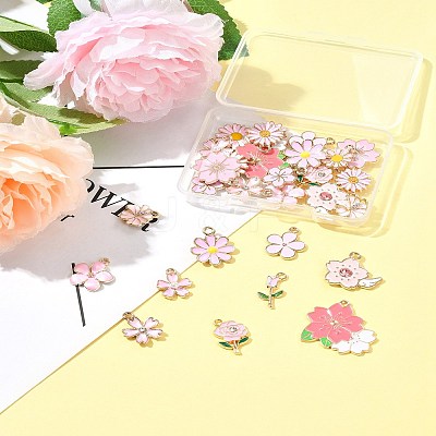 Alloy Enamel Pendants FIND-FS0003-97-1
