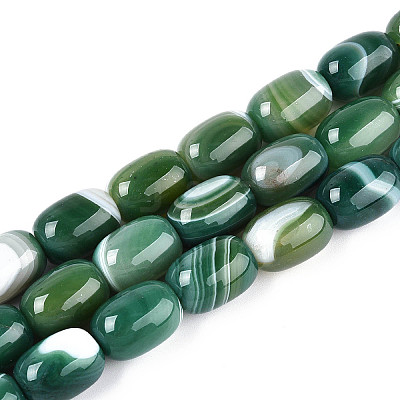 Natural Agate Beads Strands G-N356-02A-04-1