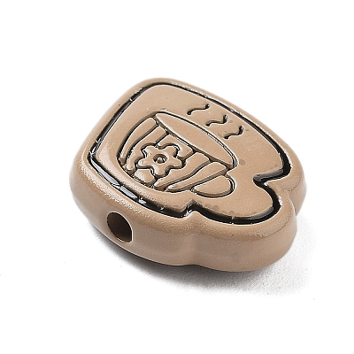 Spray Painted Alloy Beads LS-FIND-C064-01C-1