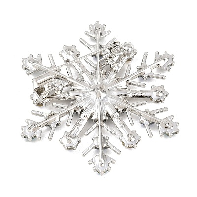 Christmas Alloy Rhinestone Lapel Pins for Backpack Clothes LS-JEWB-P055-05P-1