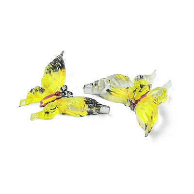 Translucent Resin Cabochons RESI-E039-25-1