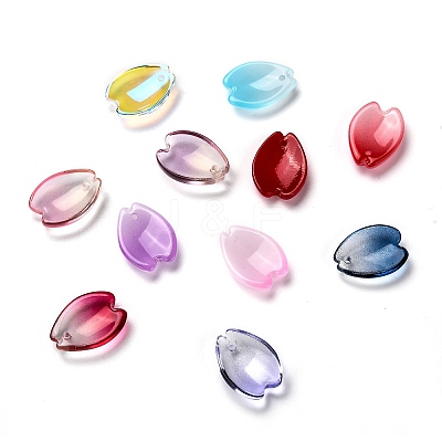 Transparent Glass Pendants X-GLAA-B003-03-1