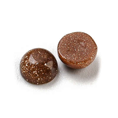 Synthetic Goldstone Cabochons G-H309-03-09-1