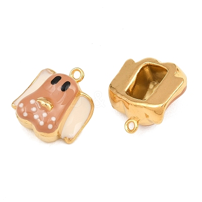 304 Stainless Steel Enamel Pendants SA-CBA033B-01G-02-1