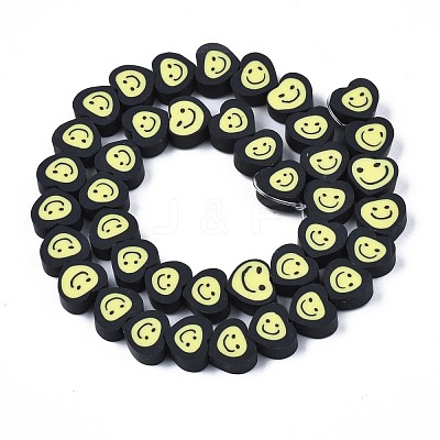Handmade Polymer Clay Bead Strands CLAY-S096-033-1