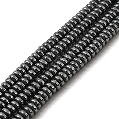 Non-Magnetic Synthetic Hematite Beads Strands G-D015-23-1