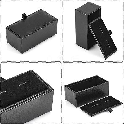 Rectangle Cardboard Jewelry Boxes CON-WH0008-18-1