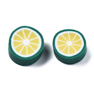Handmade Polymer Clay Beads CLAY-S096-005A-1