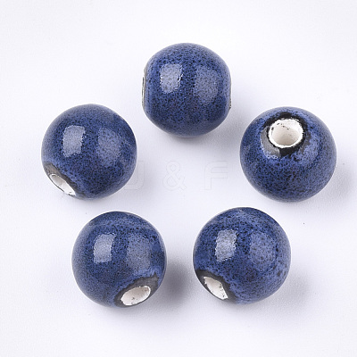 Handmade Porcelain Beads PORC-Q262-01B-1