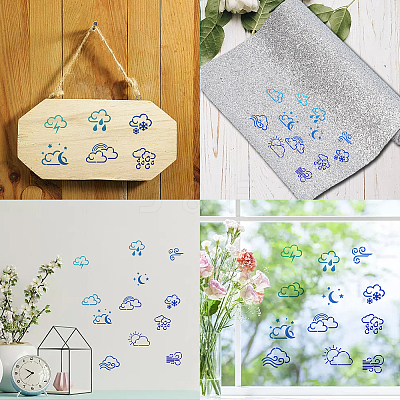 Stainless Steel Cutting Dies Stencils DIY-WH0238-116-1