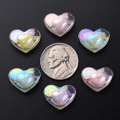 Transparent Acrylic Beads TACR-S152-08B-1