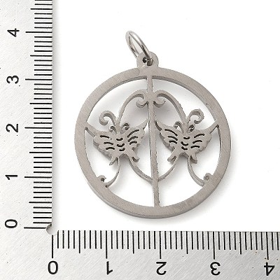 Non-Tarnish 304 Stainless Steel Pendants STAS-C086-05J-P-1