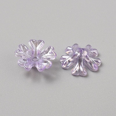 Plating Acrylic Beads OACR-CJC0007-06F-1