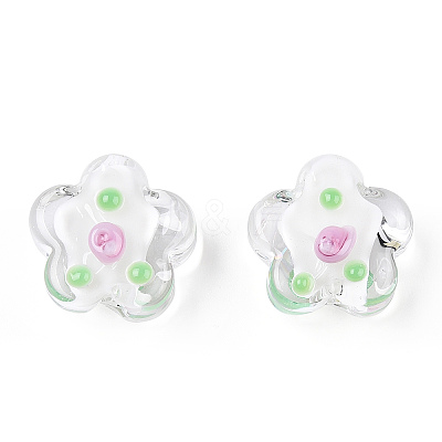 Handmade Bumpy Lampwork Beads X-LAMP-N024-04-1