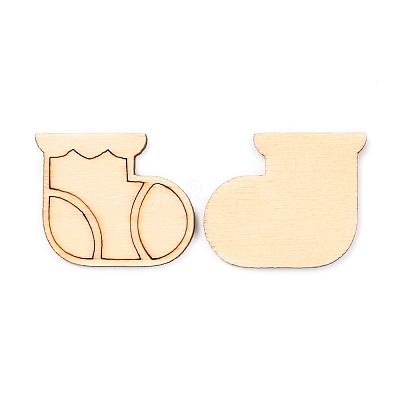 Wooden Cabochons WOOD-CJC0005-12-1