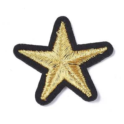 Computerized Embroidery Cloth Iron On Patches FIND-T030-030B-1