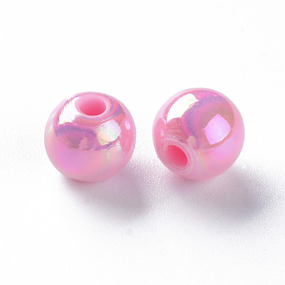 Opaque Acrylic Beads MACR-S370-D8mm-A02-1