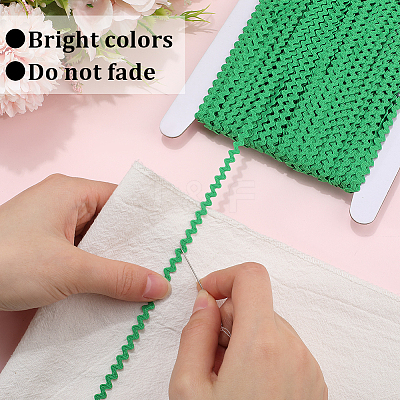40M Polyester Wavy Fringe Trim Ribbon OCOR-GF0004-39Q-1