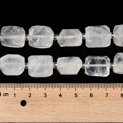 Natural Quartz Crystal Beads Strands G-C105-A06-01-1