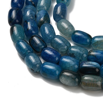 Natural Dragon Veins Agate Beads Strands G-D317-A01-04-1