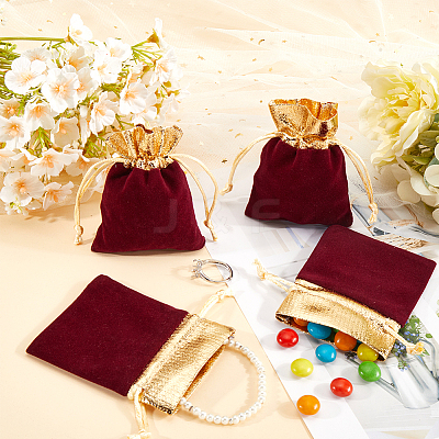 Rectangle Velvet Jewelry Pouches Bags TP-BBC0001-09A-02-1