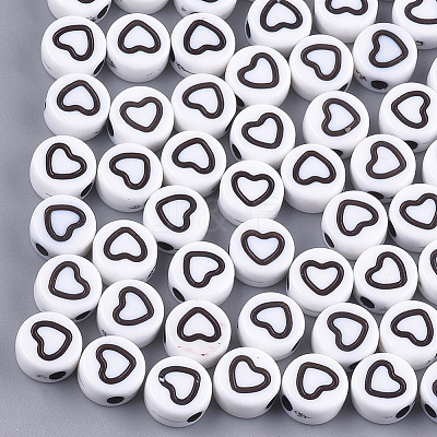 Craft Style Acrylic Beads LS-MACR-T023-24B-1