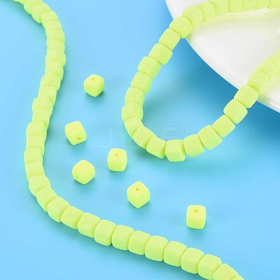 Handmade Polymer Clay Beads Strands CLAY-T020-09H-1