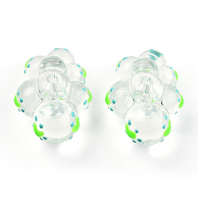 Transparent Acrylic Beads ACRC-T012-01-C01-1