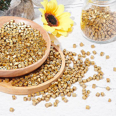 2000Pcs 6/0 Baking Paint Glass Seed Beads SEED-NB0001-84-1