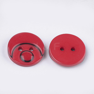 Resin Buttons BUTT-Q041-06A-07-1