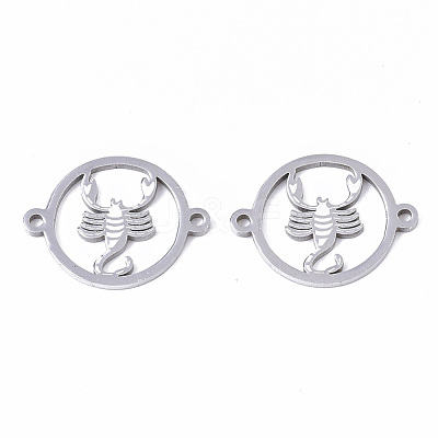 Tarnish Resistant 201 Stainless Steel Links connectors STAS-N087-22-11P-1