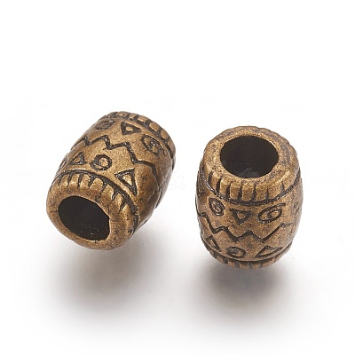 Antique Bronze Tibetan Style Spacer Beads MLF0756Y-NF-1