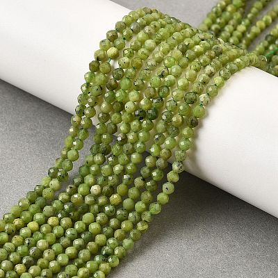 Natural Canadian Jade Beads Strands G-G259-D02-3mm-1