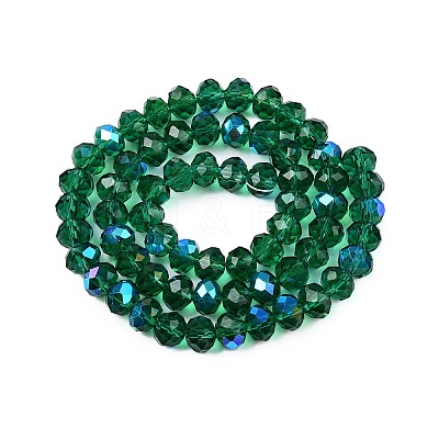 Electroplate Glass Beads Strands EGLA-A044-T8mm-L18-1