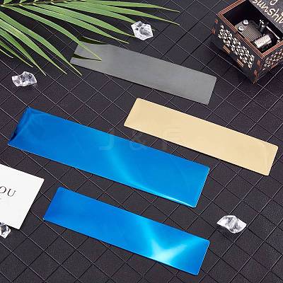 Blank Stainless Steel Plates DIY-BC0001-17-1