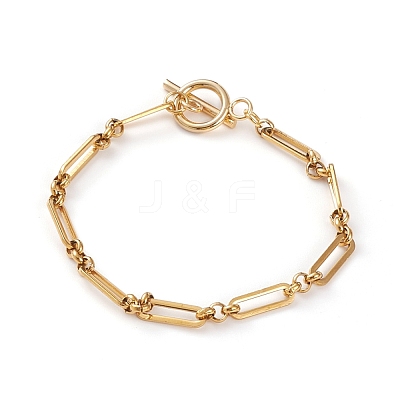 304 Stainless Steel Figaro Chain Bracelets BJEW-JB05838-1