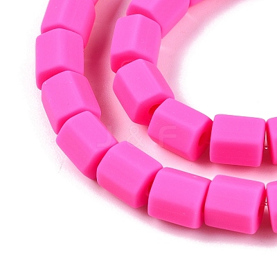 Handmade Polymer Clay Beads Strands CLAY-T021-02I-1
