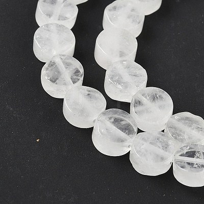 Natural Quartz Crystal Beads Strands G-M454-B03-1