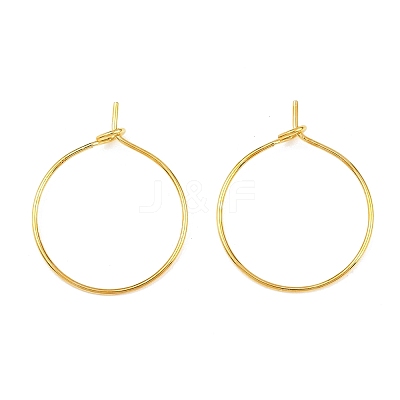 Brass Wine Glass Charm Rings EC067-1G-1