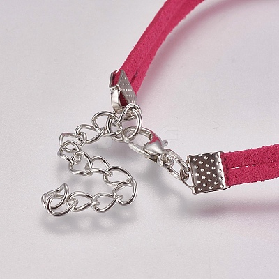 Suede Bracelet Making LS-MAK-WH0007-01B-1